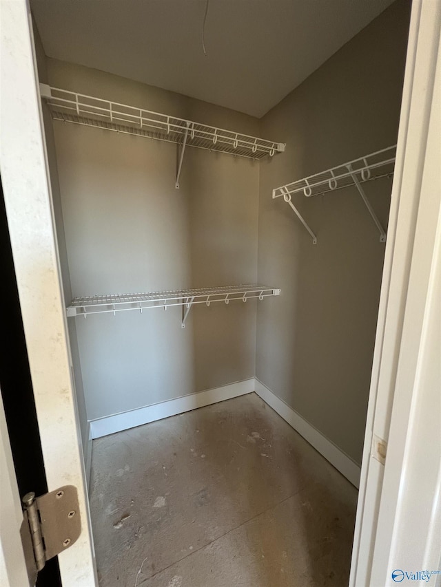 view of spacious closet