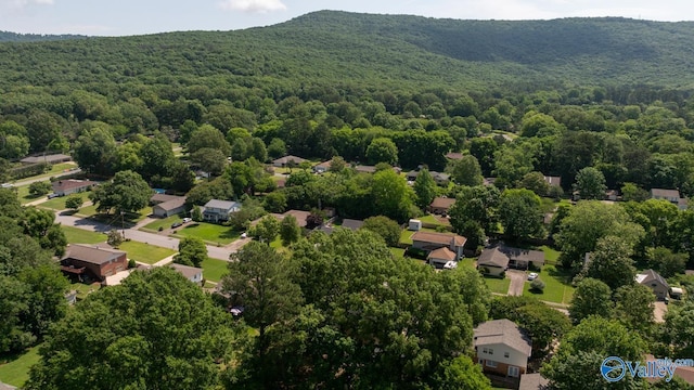 10012 Allison Dr, Huntsville, AL 35803 - drone / aerial view of a forest and a mountain backdrop
