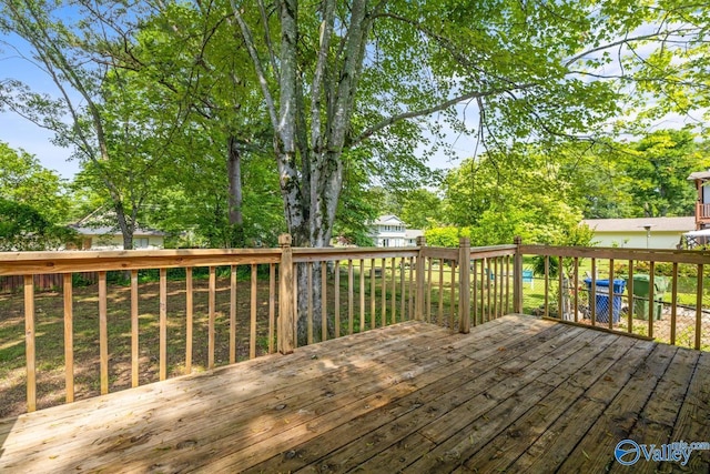 10012 Allison Dr, Huntsville, AL 35803 - deck with a fenced backyard