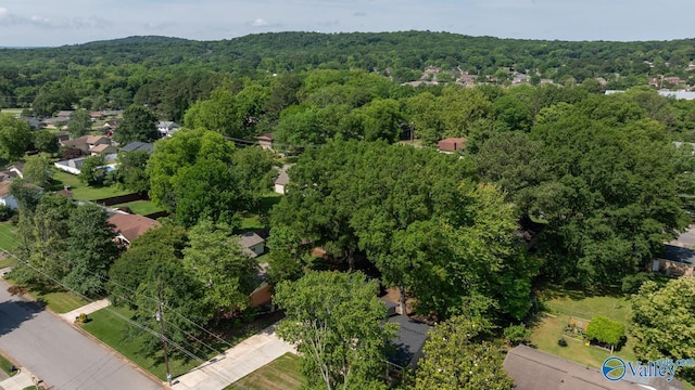 10012 Allison Dr, Huntsville, AL 35803 - drone / aerial view of a heavily wooded area