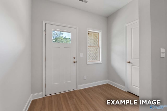 433 Lando Cain Rd, Hartselle, AL 35640 - entrance foyer featuring wood finished floors and baseboards