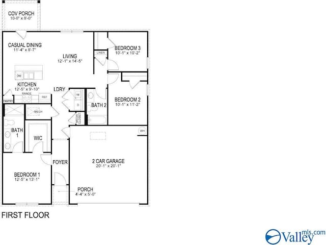18891 Wicklow Cir, Athens, AL 35613 - home floor plan