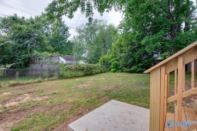 3913 Pine Ave SW, Huntsville, AL 35805 - view of yard with a patio and fence