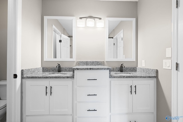 127 Patdean Dr, Huntsville, AL 35811 - full bath featuring toilet and double vanity