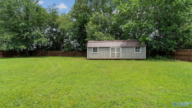 127 Patdean Dr, Huntsville, AL 35811 - fenced backyard with a storage unit