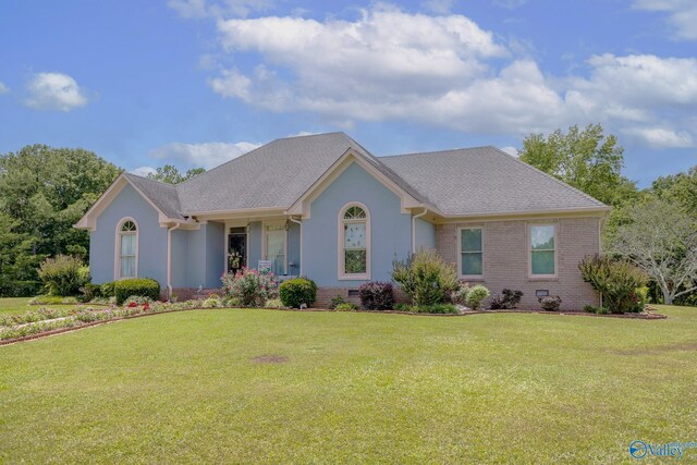 227 Key Turney Rd, Falkville, AL 35622 - single story home featuring a front yard