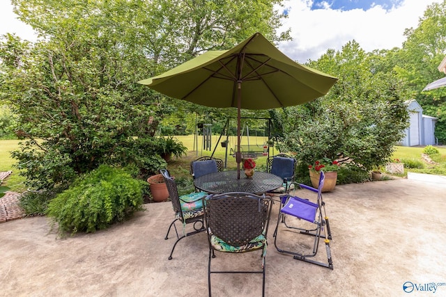 227 Key Turney Rd, Falkville, AL 35622 - view of patio / terrace