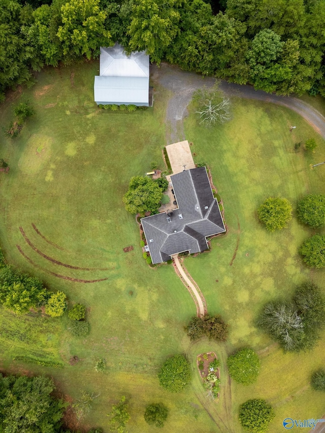 227 Key Turney Rd, Falkville, AL 35622 - bird's eye view featuring a rural view