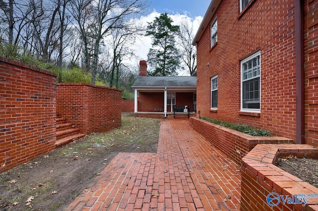 view of patio