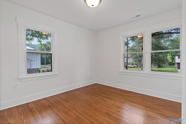 3631 NW Stag Run Dr, Huntsville, AL 35810 - unfurnished room featuring healthy amount of natural light, wood finished floors, and baseboards