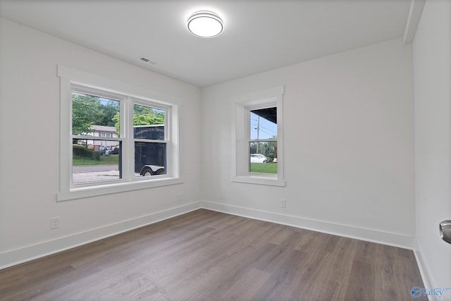 3631 NW Stag Run Dr, Huntsville, AL 35810 - spare room featuring healthy amount of natural light, wood finished floors, and baseboards