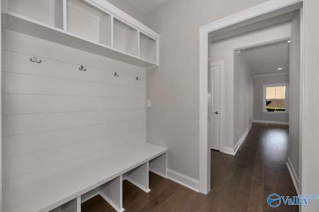 66 Natures Ridge Way, Huntsville, AL 35803 - mudroom featuring dark wood-style floors
