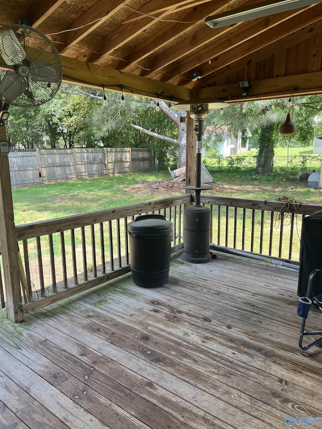 2143 Meadowood Dr, Southside, AL 35907 - view of deck