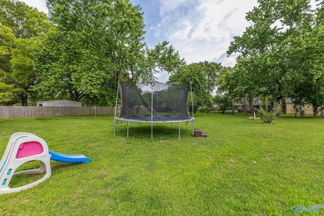 43 Terry Ln, Trinity, AL 35673 - view of yard with a trampoline