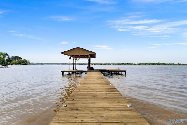 420 County Road 496, Centre, AL 35960 - dock area with boat lift and a water view