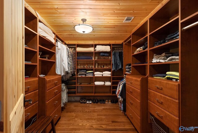 420 County Road 496, Centre, AL 35960 - spacious closet with wood finished floors and visible vents