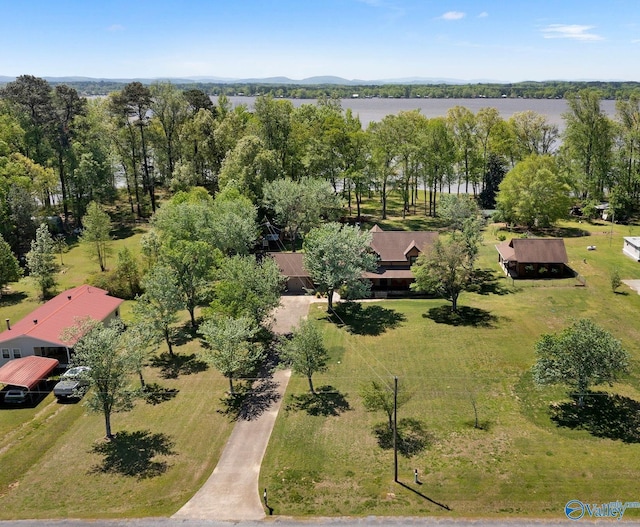 420 County Road 496, Centre, AL 35960 - bird's eye view featuring a water view