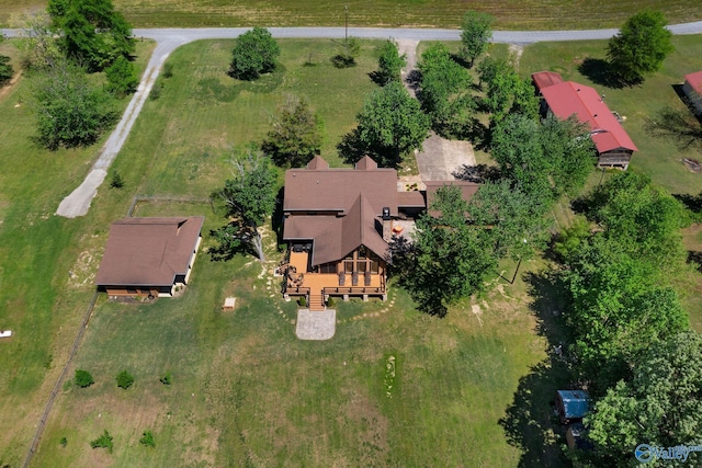 420 County Road 496, Centre, AL 35960 - aerial view with a rural view
