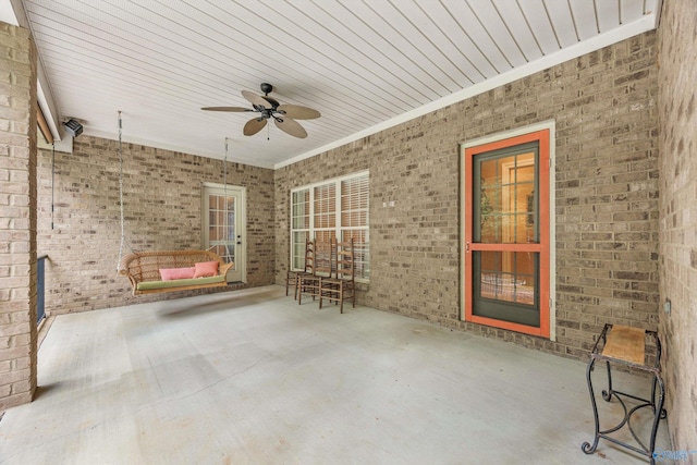 230 Knotting Pl, Madison, AL 35758 - view of patio with a ceiling fan