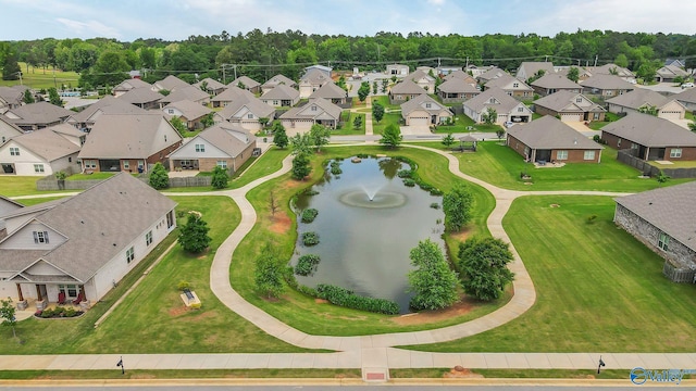 28622 Paseo Rd, Madison, AL 35756 - aerial view of residential area with a nearby body of water