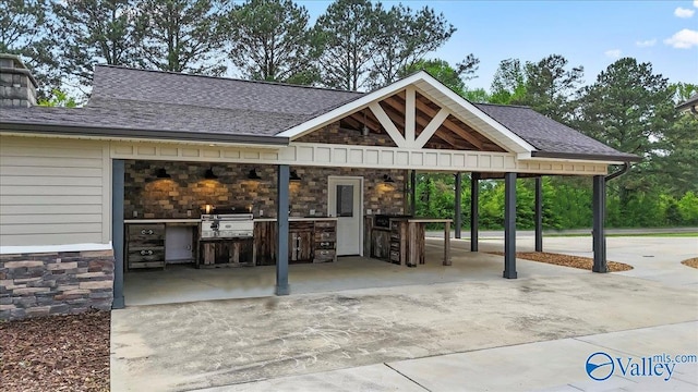 545 Pan Creek Rd, Baileyton, AL 35019 - view of community with a carport and exterior kitchen