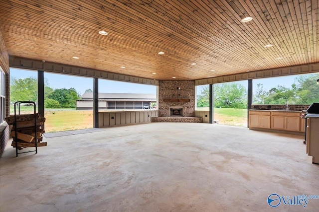 545 Pan Creek Rd, Baileyton, AL 35019 - view of unfurnished sunroom