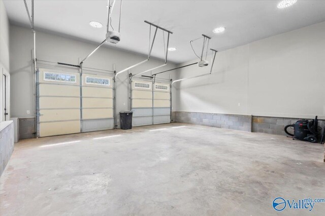 545 Pan Creek Rd, Baileyton, AL 35019 - garage featuring a garage door opener