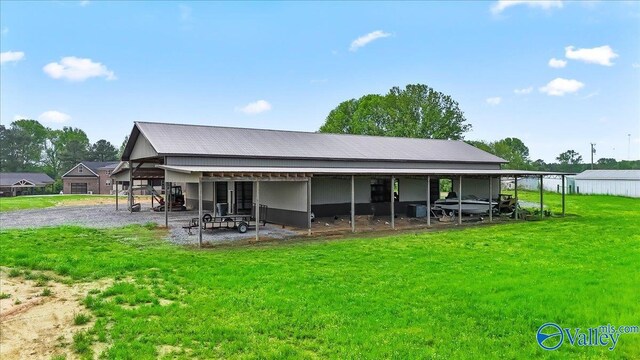 545 Pan Creek Rd, Baileyton, AL 35019 - back of house featuring a yard