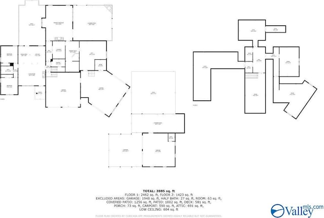 545 Pan Creek Rd, Baileyton, AL 35019 - floor plan