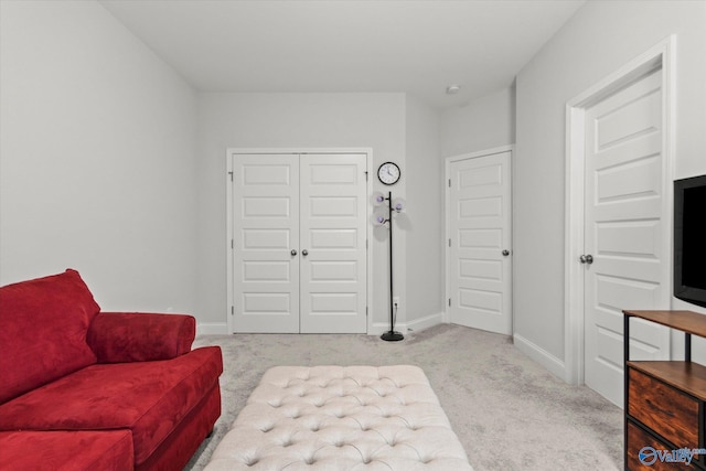 9045 Redstone Square Dr, Huntsville, AL 35824 - living area featuring carpet and baseboards