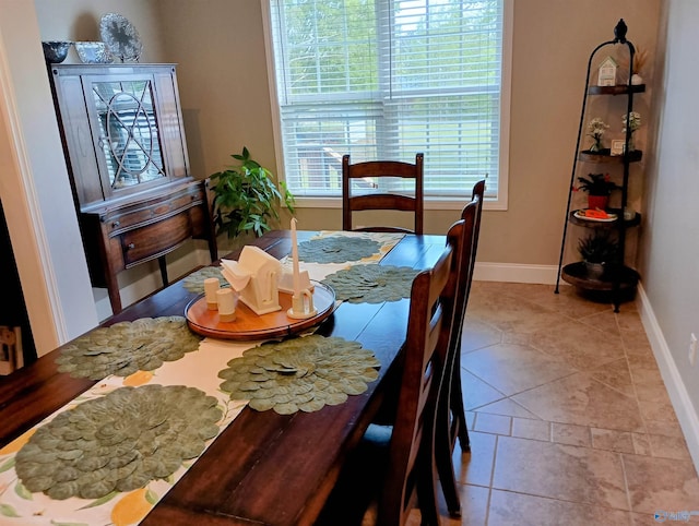 dining room with baseboards