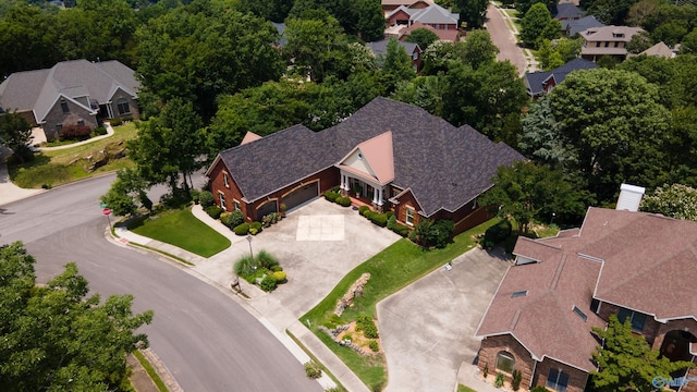 601 Smokey Mountain Cir, Huntsville, AL 35803 - aerial view of residential area
