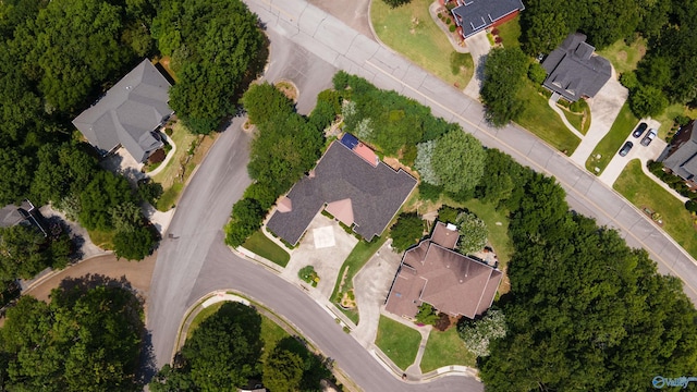 601 Smokey Mountain Cir, Huntsville, AL 35803 - aerial view of property and surrounding area with nearby suburban area