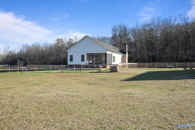 exterior space featuring an outdoor structure and an exterior structure