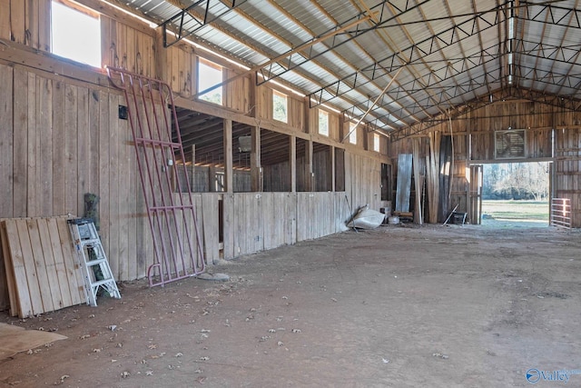 view of stable