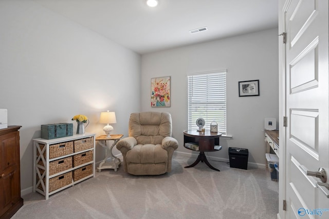 302 Shangrila Way, Meridianville, AL 35759 - sitting room with carpet floors and baseboards