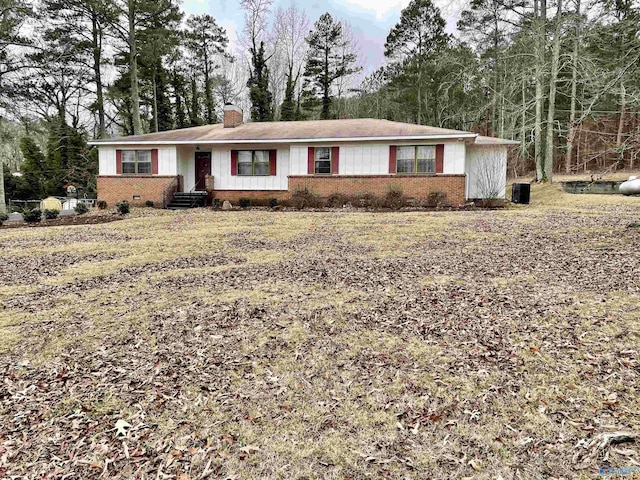 view of ranch-style house