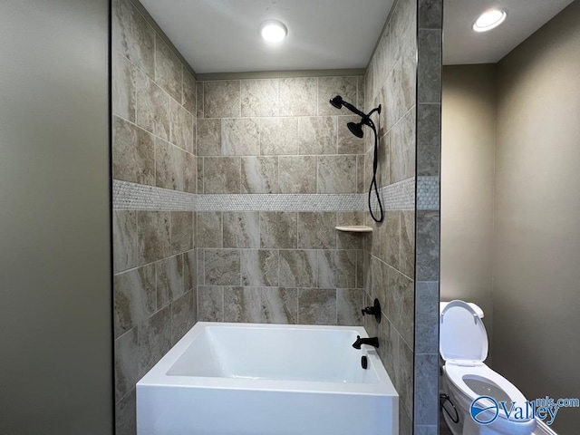 100 James Bowie Dr, Athens, AL 35611 - full bath with  shower combination and toilet