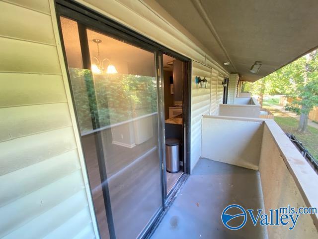 2940 Hood Rd SW Unit I, Huntsville, AL 35805 - view of balcony