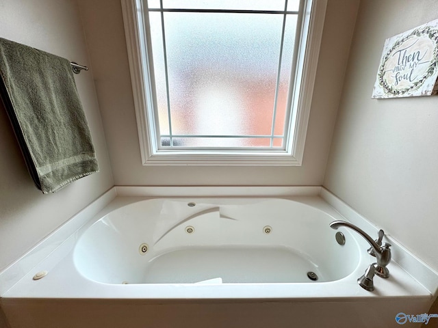 bathroom featuring a bathtub