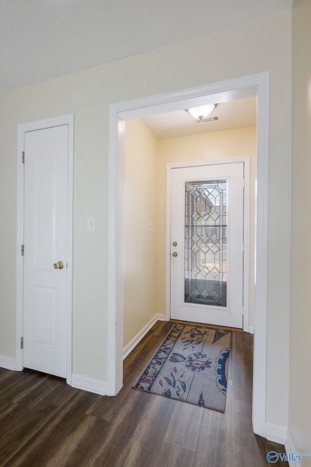 104 Sycamore Pl, Athens, AL 35611 - foyer entrance with dark wood finished floors and baseboards