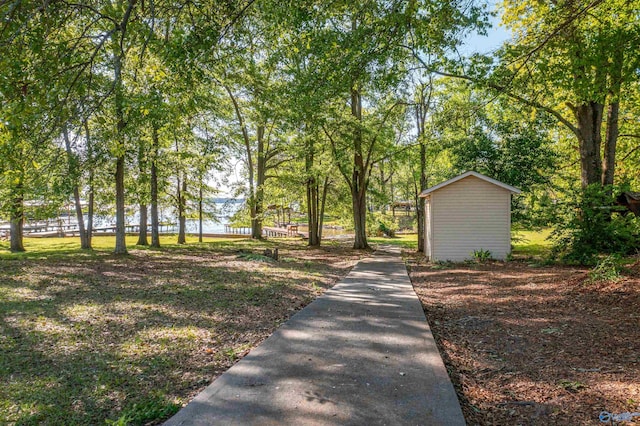 25 County Road 504, Centre, AL 35960 - exterior space featuring an outbuilding and a storage shed