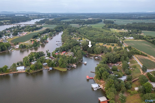 25 County Road 504, Centre, AL 35960 - bird's eye view with a water view