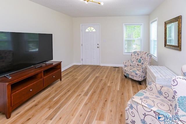 1409 8th Ave SE, Decatur, AL 35601 - living area with light wood finished floors and baseboards