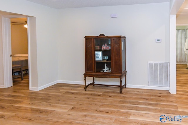 1409 8th Ave SE, Decatur, AL 35601 - hall with light wood-type flooring and baseboards