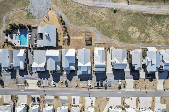 birds eye view of property featuring a residential view