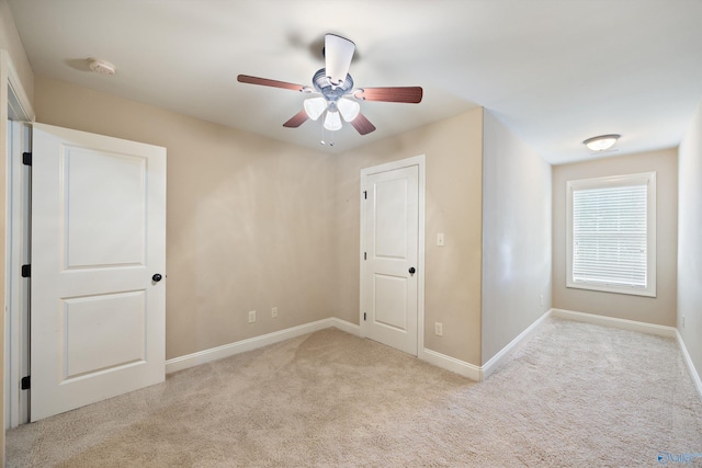22222 Merlot Dr, Athens, AL 35613 - unfurnished bedroom featuring carpet, baseboards, and ceiling fan
