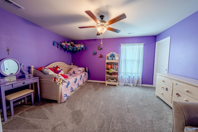 207 Jubilee Cir SE, Huntsville, AL 35803 - carpeted bedroom featuring baseboards and ceiling fan
