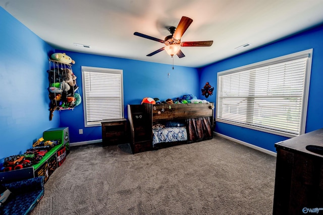 207 Jubilee Cir SE, Huntsville, AL 35803 - bedroom featuring carpet and ceiling fan