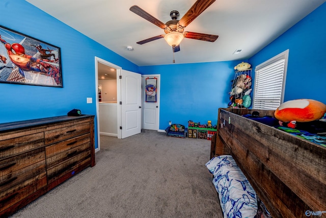 207 Jubilee Cir SE, Huntsville, AL 35803 - bedroom featuring carpet floors and ceiling fan